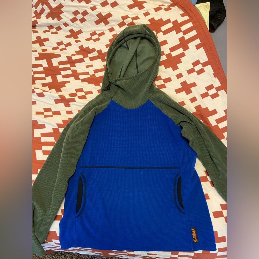 Melanzana Men’s L Micro Grid Hoodie